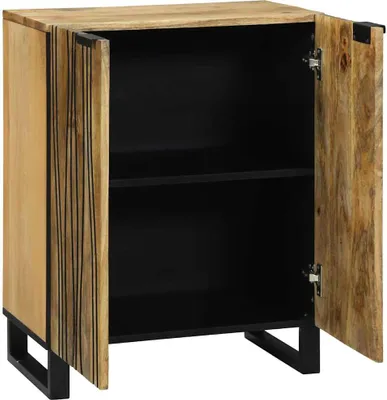 Immagine prodotto di vidaXL Credenza Naturale 60 x 33,5 x 75 cm Legno massello Mango