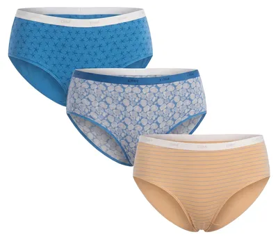 Imagen del producto de DIM Pack de 3 culottes de algodón para mujer, modelo D4C20