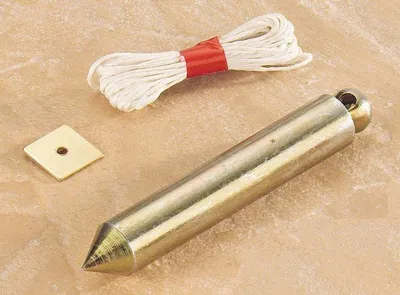 Image de Fil A Plomb Crayon 100mm - L'outil Parfait