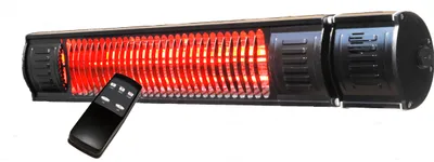 Produktbild von infralogic HeizMeister RC 1 x 2000W 3018 regelbar 50-75-100% schwarz IP 65 mit FB