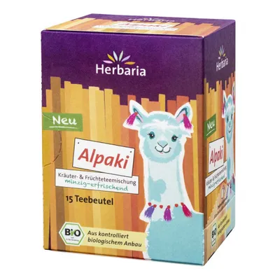 Zdjęcie produktu dla Herbata Alpaki - 15 torebek 27g