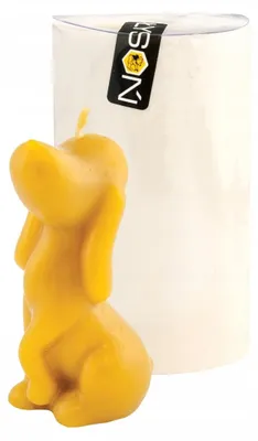 Produktbild von Łysoń Silikonform Hund für Kerzen und Gips