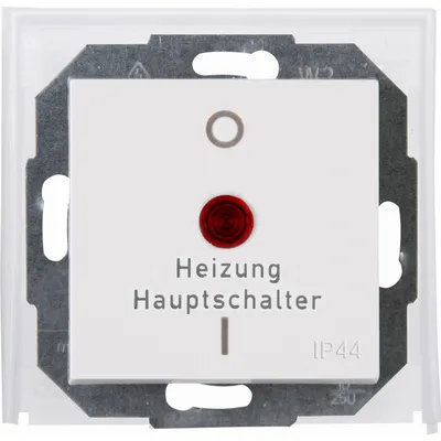 Produktbild von KOPP Heizungshauptschalter Athenis, reinweiß