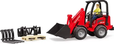 Productafbeelding van Schäffer verreiker 2034 met figuur en accessoires (rood/zwart)