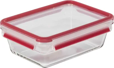 Obrázek produktu pro Emsa ClipClose Skleněná zavařovací sklenice 1,3 l červená