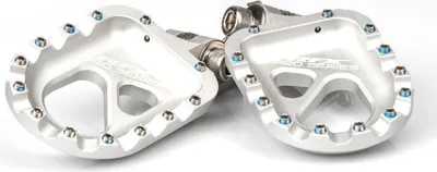 Produktbild von RFX Pro Series Trials CNC-Aluminium Fußrasten - silber