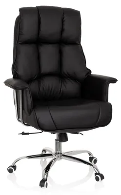 Produktbild von hjh OFFICE Profi Chefsessel COMMANDER Ergonomischer Bürostuhl mit Armlehnen Kunstleder Drehstuhl für Büro, Zuhause