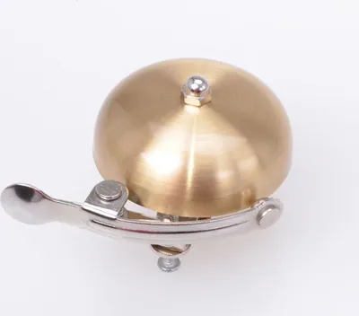 Produktbild von Retro Fahrradklingel Gold
