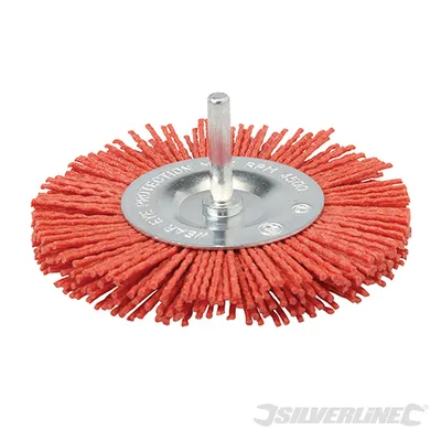 Obrázek produktu pro Nylonový kotoučový kartáč 100 mm, hrubý