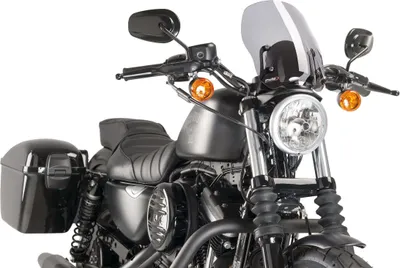 Produktbild von PUIG 9283H New Generation Touring passend fuer HARLEY DAVIDSON SPORTSTER 883 SUPERLOW XL883L Getönt