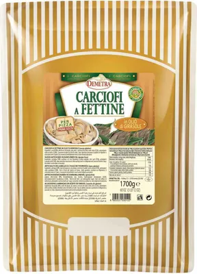 Immagine prodotto di Carciofi affettati 1700 gr. - Demetra
