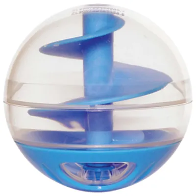 Productafbeelding van Cat It CA Treat Ball Blauw - snackbal en traktatiedispenser voor katten