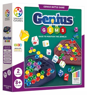 Produktbild von SmartGames Genius Gems, Box-Puzzle, 8 Jahr(e)