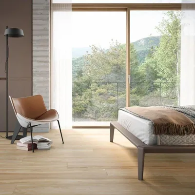 Productafbeelding van CASA39, keramische vloertegel met houtmotief, bruin, 60x120 cm, Casalgrande Padana, serie Class Wood
