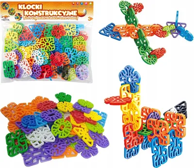 Produktbild von Kreatives Buntes Schneeball-Bausteine-Set 82 Teile Für Kinder