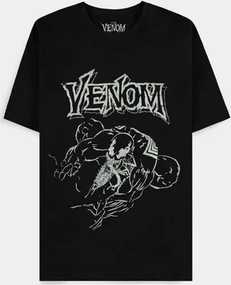 Produktbild von Venom (Marvel) T-Shirt Herren Stencil schwarz M