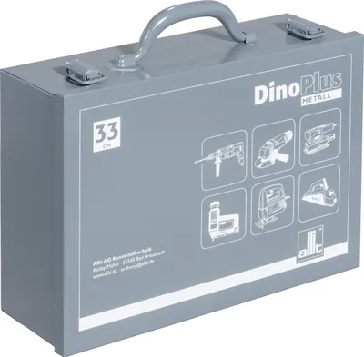 Produktbild von allit Maschinenkoffer DinoPlus Metall 33 grau unbestückt