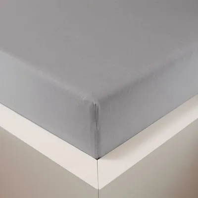 Produktbild von Traumschlaf Spannbettlaken Samtweich mit Lyocell™ Lyocell – kühlend & temperaturausgleichend 140x200 - 160x220 cm silber