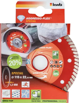 Immagine prodotto di kwb 721140 Accessori per smerigliatrici angolari Disco da taglio