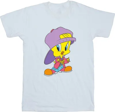 Immagine prodotto di Looney Tunes - Maglietta "Tweety Pie Hip Hop" da donna BI50112 (M) (Bianco)