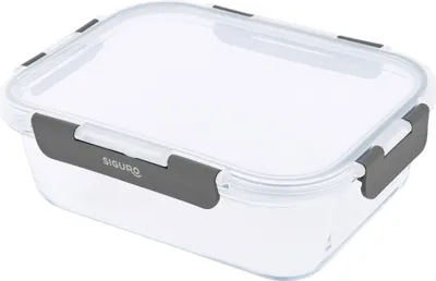 Obrázok produktu pre Siguro Dóza na potraviny Sklenené tesnenie 1,5 l, 7,5 x 23,5 x 18 cm