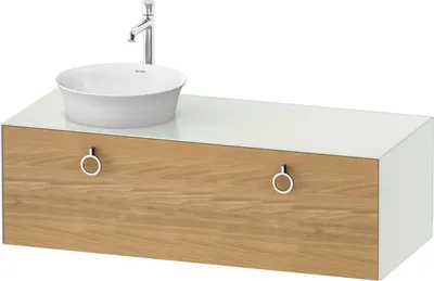 Produktbild von DURAVIT WT4982LH536 WTU wandh.White Tulip,1 Aus.,m.Griff
