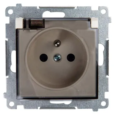 Image de Contact-Simon DGZ1BUZ.01/41A, blanc, plastique, IP44, 250 V, 75 mm, 45 mm