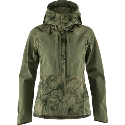 Produktbild von Fjällräven Keb Jacke Damen green camo-laurel green Größe L