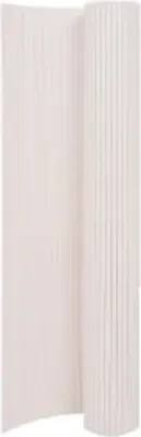 Produktbild von Gartenzaun Doppelseitig 90x400 cm Weiß