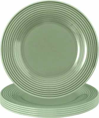 Produktbild von Seltmann Weiden Beat Salbeigrün Brotteller 17 cm 6er Set