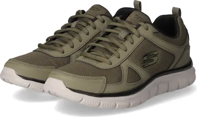 Produktbild von Skechers Low Sneaker SCLORIC Herren Leder & Textil Grün Größe: 42