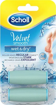 Zdjęcie produktu dla Rolki uzupełniające Velvet Smooth Express Pedi Wet&Dry 2er