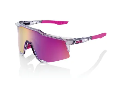 Produktbild von 100% Speedcraft - Mirror Lens unis Tokyo Nights / Transl. Grey - maximale Per....