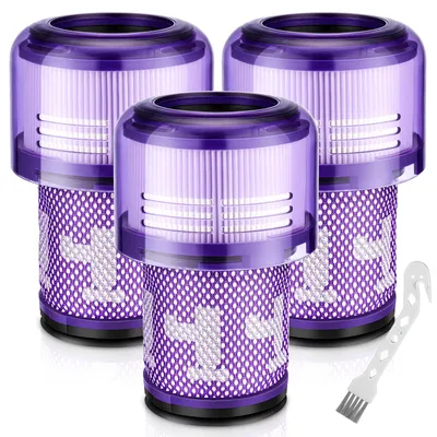 3er-Pack V12 HEPA-Filter für Dyson V12 Detect Slim, waschbar
