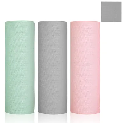 Produktbild von VINATO Wischtücher auf Rolle, 3 Rollen × 20 Stück Putztücher auf Rolle, 25x25cm,