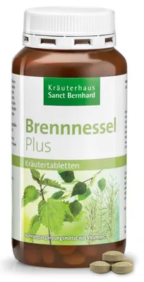 Produktbild von Sanct Bernhard Brennnessel-Plus Kräutertabletten - 300 Tabletten