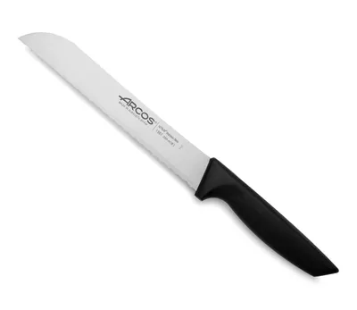 Immagine prodotto di Coltello da pane Arcos Nizza 135700 in acciaio inox nitrum e polipropilene mango con lama da 20 cm in blister