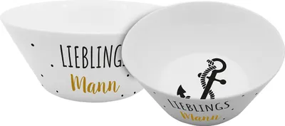 Produktbild von Müslischale Lieblingsmann 400ml