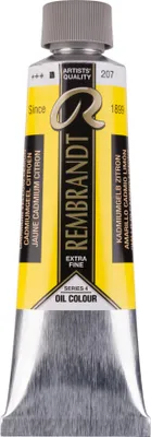Image de Rembrandt peinture à l'huile tube 150 ml jaune de cadmium citron 207