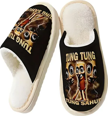 Produktbild von Hausschuhe für den Winter – Tung Tung Sahur