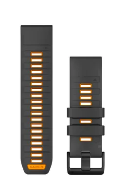 Obrázek produktu pro Garmin QuickFit-Armband Silikon Graphit/Spark Orange