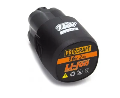 Immagine prodotto di Batteria Li-ion 16V 2000mAh Procraft