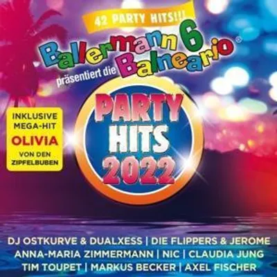 Produktbild von Various: Ballermann 6 Balneario präs.: Die Party Hits 2022