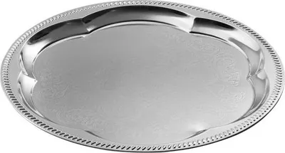 Produktbild von APS 393 Partyplatte CLASSIC, Ø 35 cm, Metall, vernickelt und glanzverchromt