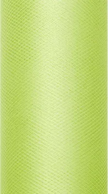 Obrázok produktu pre Látka z tylu Luna svetlozelená 9m x 30cm