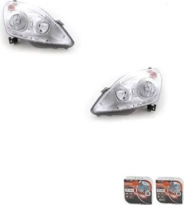 Produktbild von Scheinwerfer + Osram Night Breaker Laser passend für Opel Zafira B 02/08-Set L R 1216679 93192443 1216680 93192444 Johns
