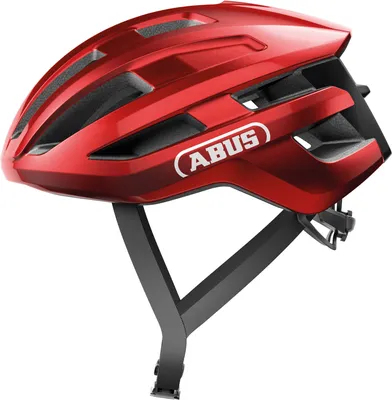 Immagine prodotto di ABUS PowerDome - casco da bici leggero con sistema di ventilazione intelligente e profilo aerodinamico -  Italy - per uomo e donna - rosso, taglia M (54-58 cm)