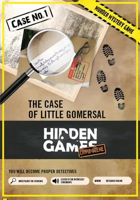 Immagine prodotto di Hidden Games Crime Scene: Caso 1 - Il caso Little Gomersal