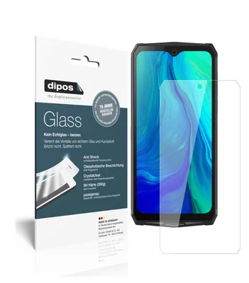 Produktbild von 2x Schutzfolie für Blackview BV9100 - Anti-Shock 9H Folie dipos Glass Kunststoffglas