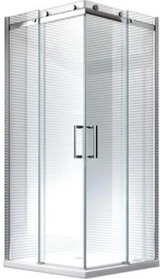 Immagine prodotto di Glaszentrum Hagen - 80x80x195cm - Cabina doccia Artemis cabina doccia - 8mm - vetro ESG
